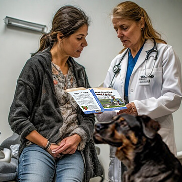 Book in clinic6 Veterinary Clinics — Help Your Dog Fight Cancer Carton